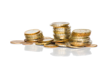 Heap of Soviet Union roubles