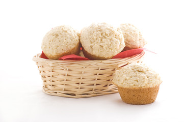 muffins in busket