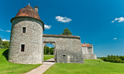 Obraz premium Poterne du château de Ray-sur-Saône, Franche-Comté