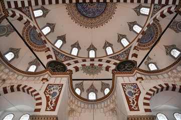 Naklejka premium Interior de una mezquita