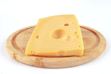 yellow cheese chunk