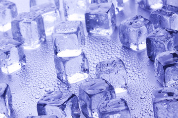 Obraz premium Ice cubes