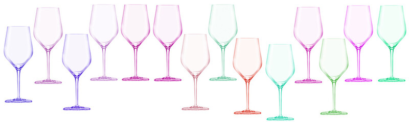verre de couleur