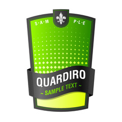 The element of a design. Vector. Insert your information.