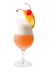 refreshing orange cocktail