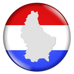 Fototapeta premium 3D-Button Europäische Union - Luxemburg