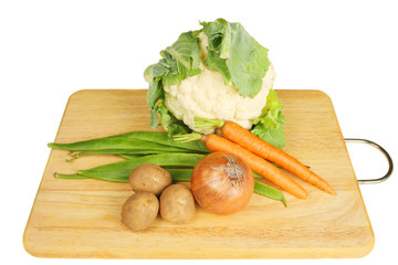 Vegetables on board