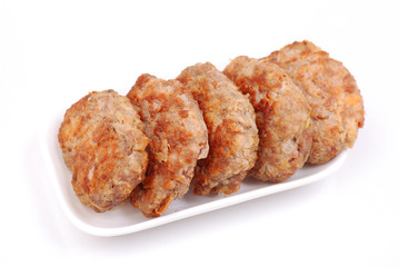 grilled meat on a plate