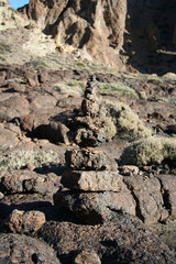 Mountain on Tenerife in Teide Park