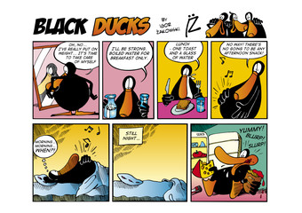 Black Ducks Comic Strip episode 7