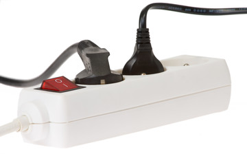 electric plug in electric extension cable