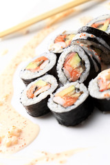 traditional japanese sushi