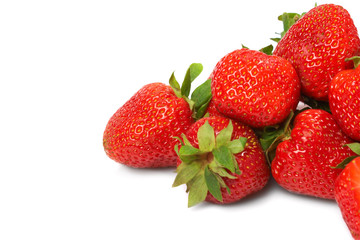 Fresh and tasty strawberries