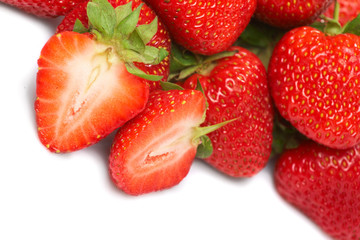 Fresh and tasty strawberries