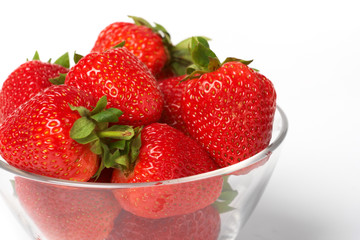 Fresh and tasty strawberries