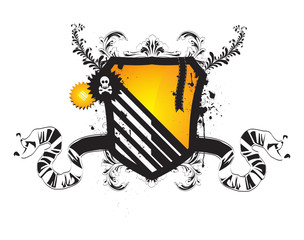 vector heraldic shield