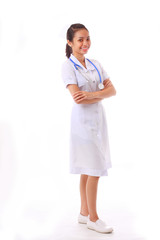 young asian nurse