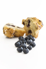 Halve Muffin with Berries