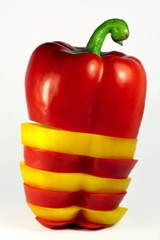 Colored peppers