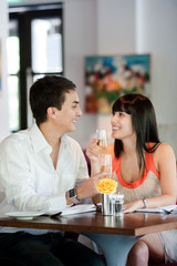 Couple with Wine