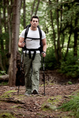 Male Backpacker