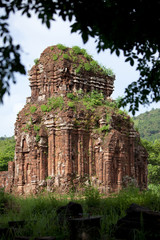 Obraz premium Temples Chams, Terre Sainte de My Son, Vietnam