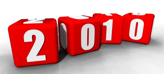 année 2010 rouge