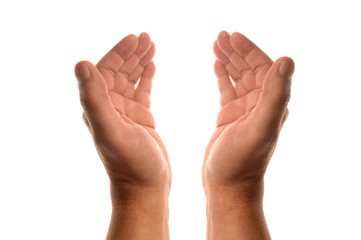 deux mains ouvertes