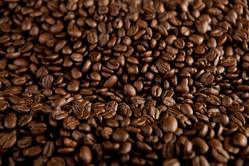 dark coffee beans