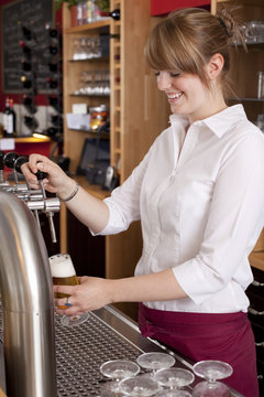 frisch gezaptes bier