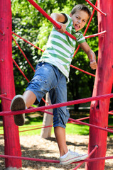 Obraz premium Kind aktiv