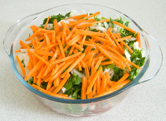Meat with vegetables