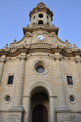 Fachada de iglesia barroca