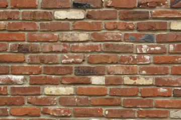 red brick wall background