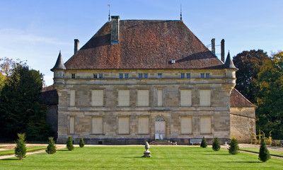 Fototapeta na wymiar Château de la Varenne in Haironville