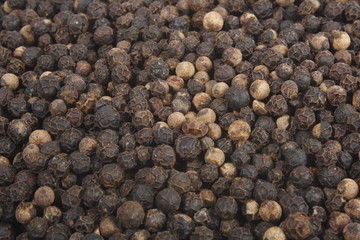 black and white peppercorn background