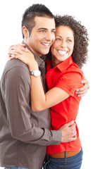 Naklejka premium couple in love