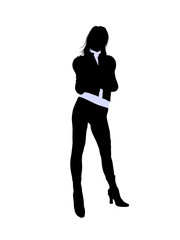 Business Office Illustration Silhouette