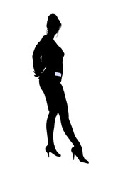 Business Office Illustration Silhouette