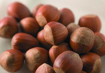 many hazelnuts