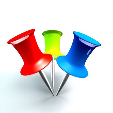 bunte pins