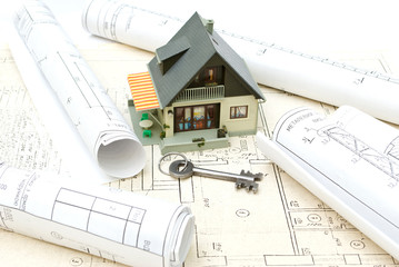 Drawing and house