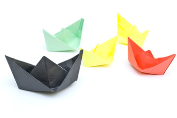 Paper boats