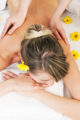 Obraz na płótnie Canvas Wellness Massage