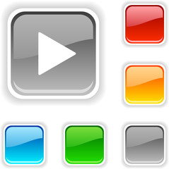 Play  square button. Used blends