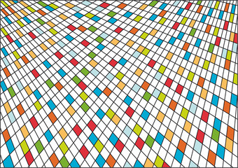 abstract background of squares