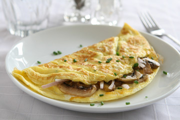 Mushroom Omelette