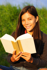 woman reading