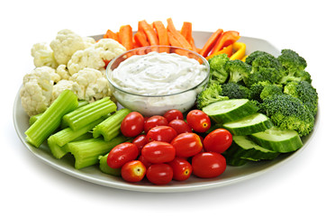 Vegetables and dip - 16380390