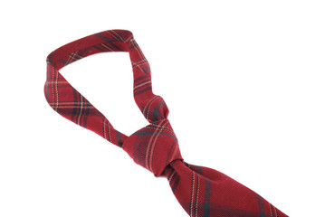 Tie of red